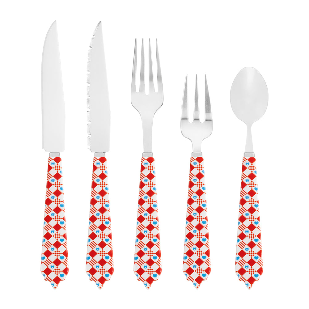 5 pcs cutlery set - SGT011-02-12F