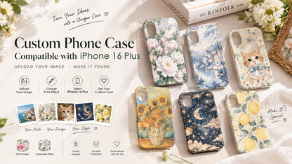 Custom Phone Case Compatible with iPhone 16 Plus PCS-006