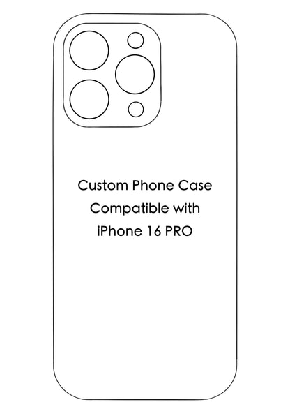 Custom Phone Case Compatible with iPhone 16 Pro PCS-005