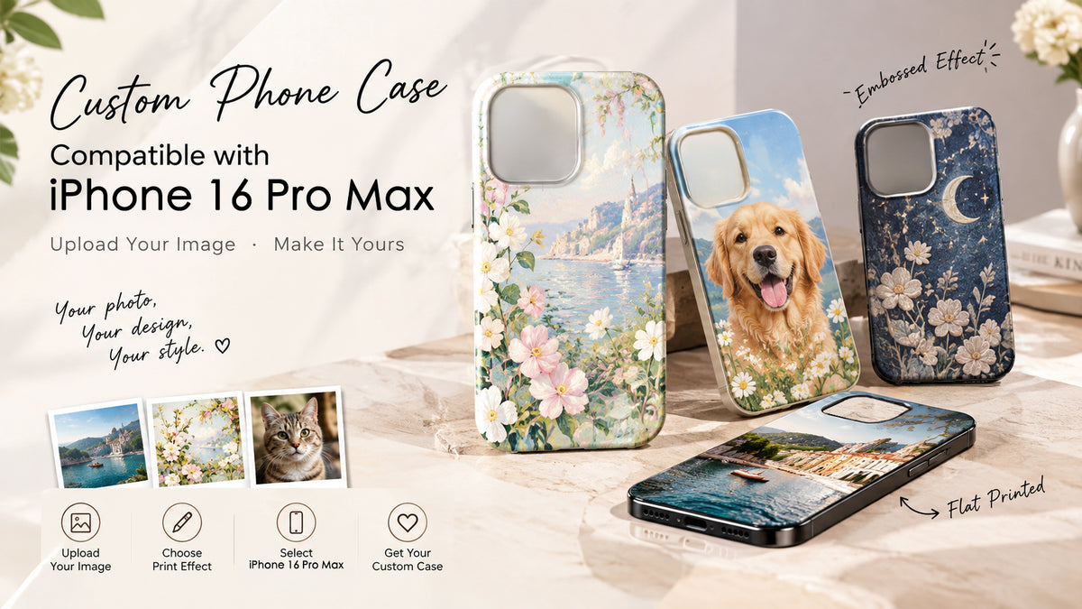 Custom Phone Case Compatible with iPhone 16 Pro Max PCS-004
