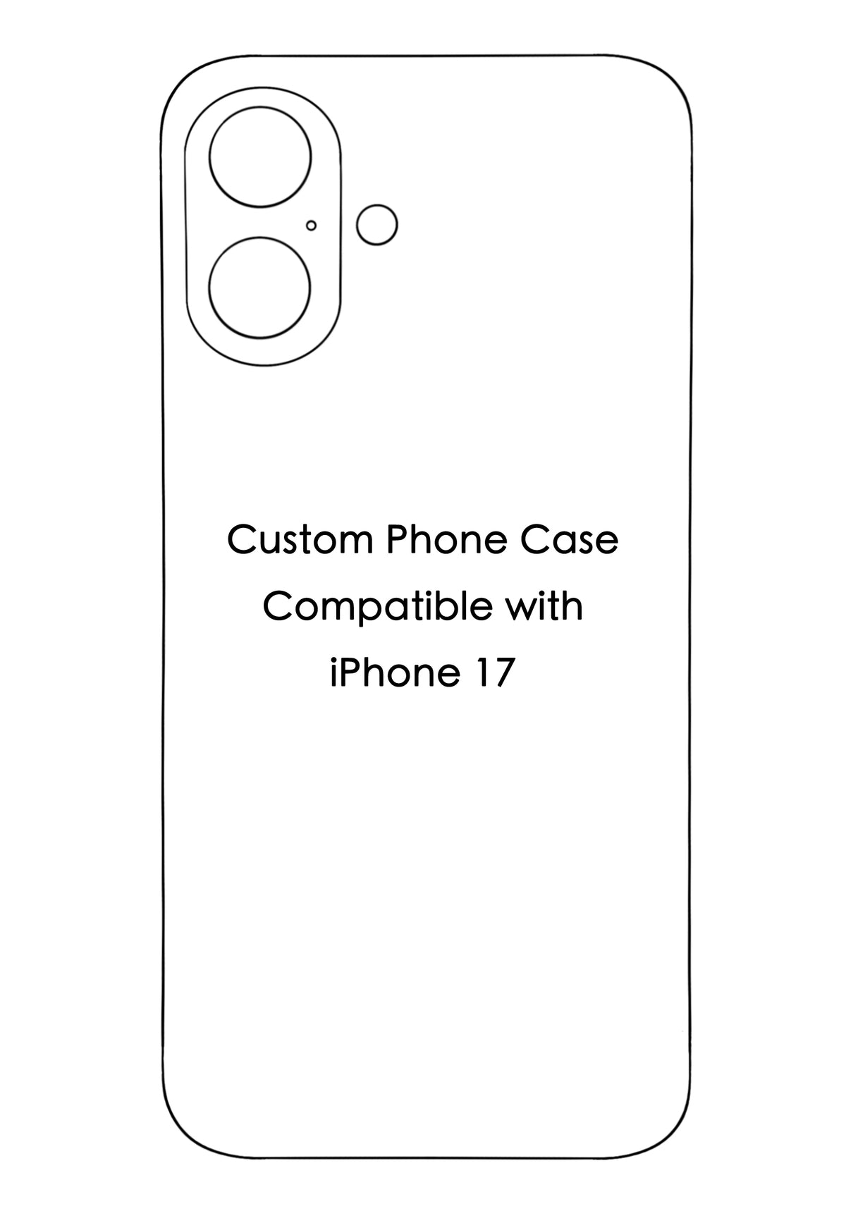 Custom Phone Case Compatible with iPhone 17 PCS-003