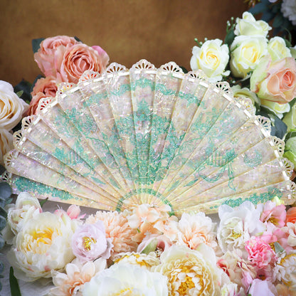 Butterfly in Moonlight - Handcrafted Fans