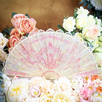 Butterfly in Moonlight - Handcrafted Fans