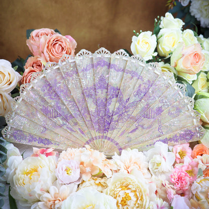 Butterfly in Moonlight - Handcrafted Fans