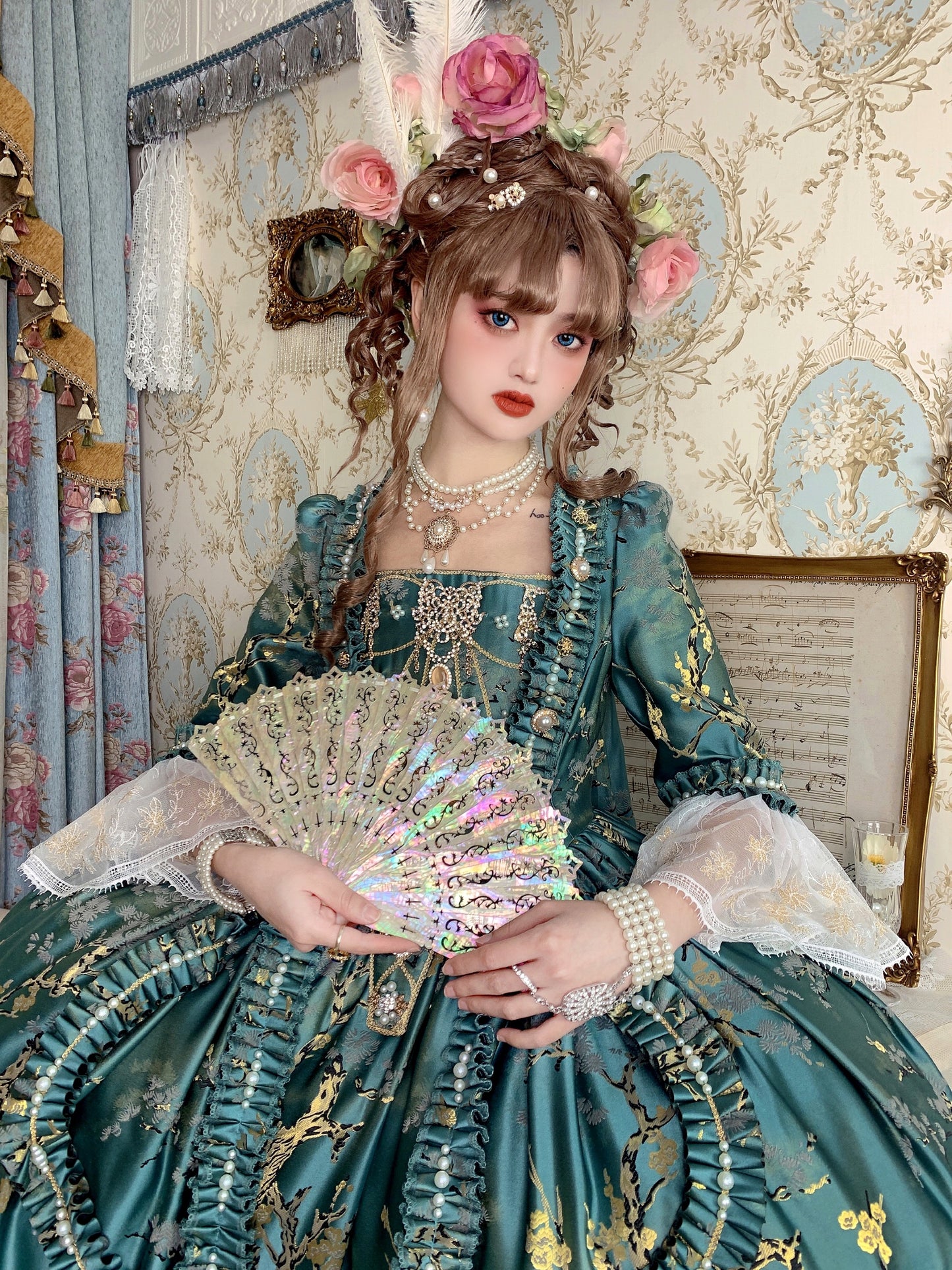 Eden in January - Handcrafted Fans