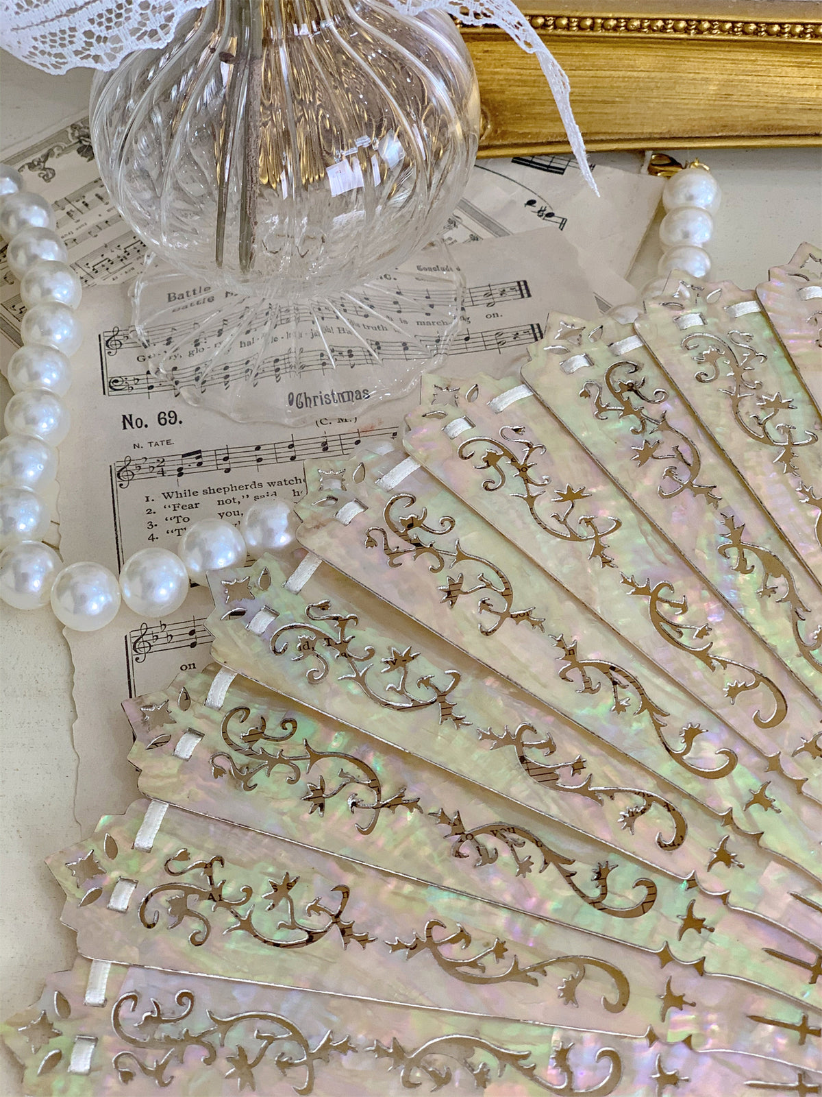 Eden in January - Handcrafted Fans