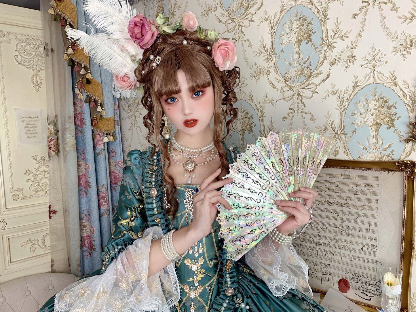 Eden in January - Handcrafted Fans