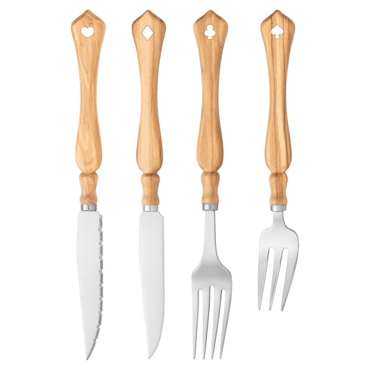 4 pcs cutlery set- SGT010-02 - WONDERFUL DINNER WITH U