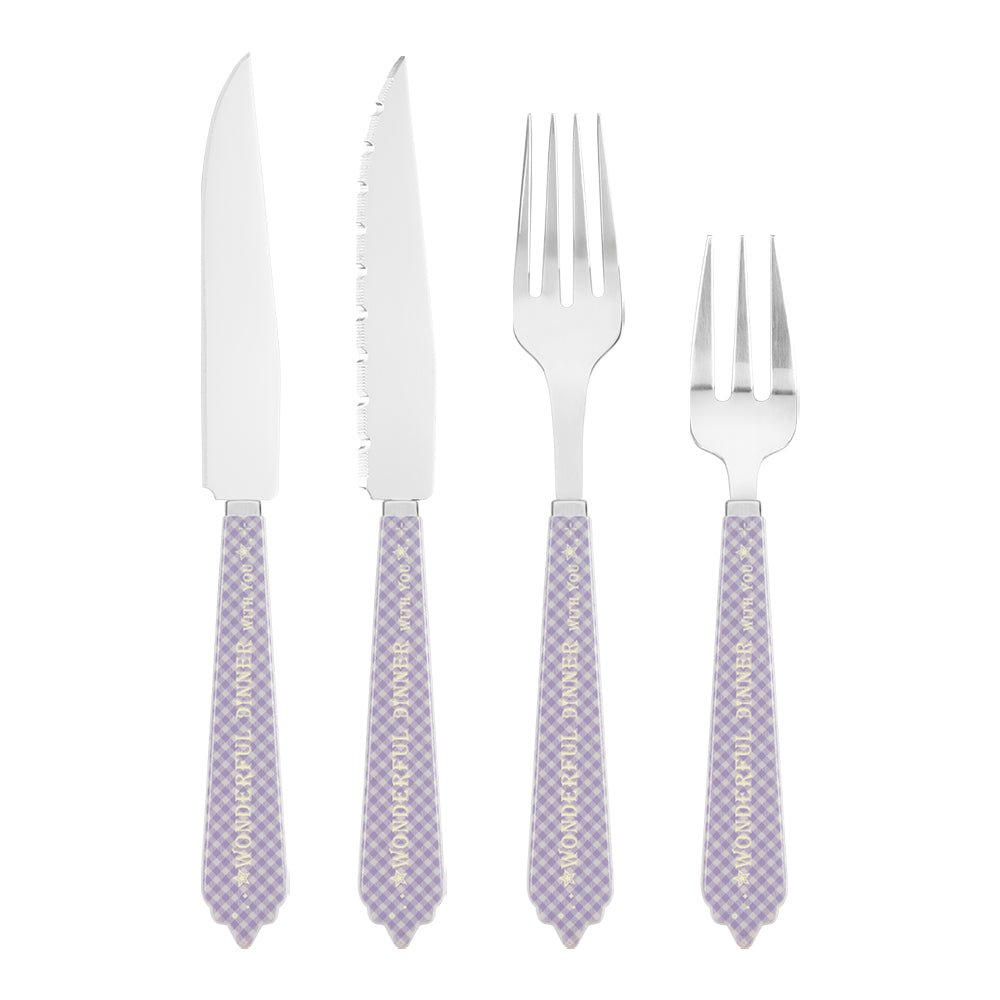 4 pcs cutlery set - SGT011-02-5-6 - WONDERFUL DINNER WITH U