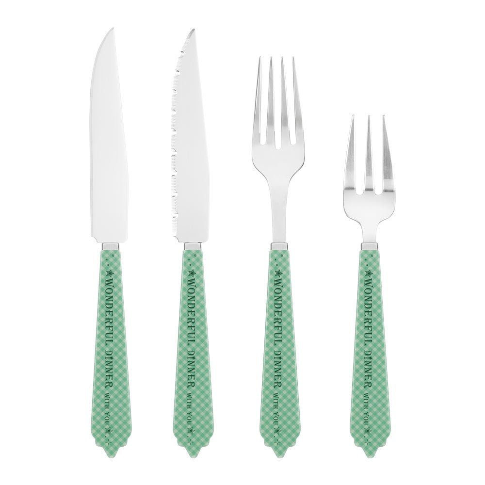 4 pcs cutlery set - SGT011-02-5-6 - WONDERFUL DINNER WITH U