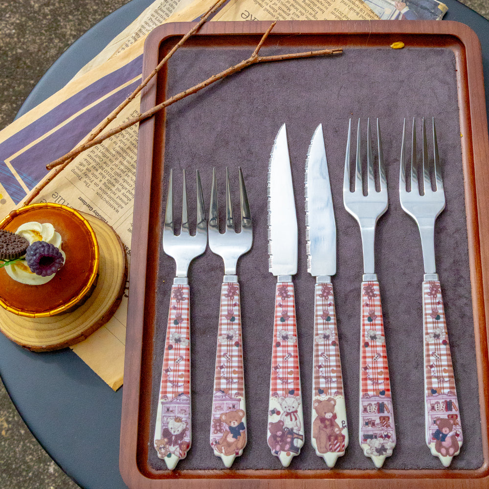 6 pcs set Cutlery - SGT011-02-1