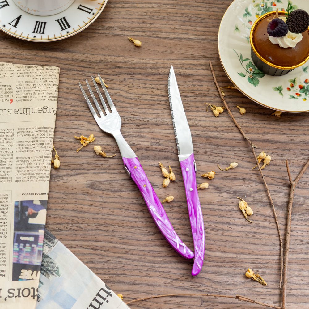 Electric purple night - Cutlery - SGT001-07 - WONDERFUL DINNER WITH U