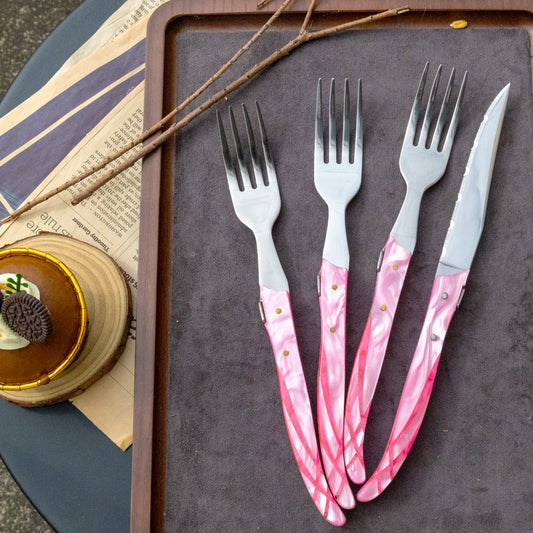 Girly Pink - Cutlery - SGT001-011 - WONDERFUL DINNER WITH U